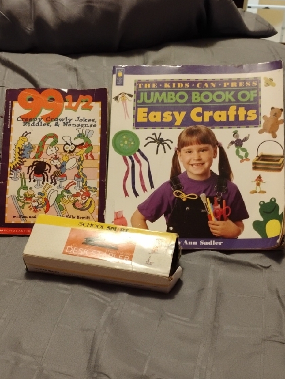 Jumbo Book of Easy Crafts - Purple Cover Kids Craft Activity Book